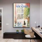 affiche new yorker vintage