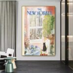 affiche new yorker vintage