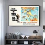 affiche on ne vit que deux fois