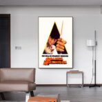 affiche orange mécanique