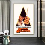 affiche orange mécanique