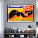 affiche orangina vintage