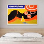 affiche orangina vintage