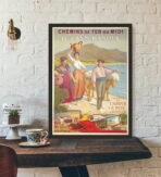 affiche pays basque vintage