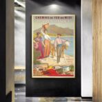 affiche pays basque vintage
