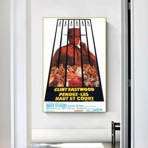 affiche pendez les haut et cour
