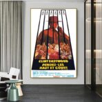 affiche pendez les haut et cour