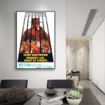 affiche pendez les haut et cour