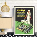 affiche pharmacie vintage