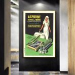 affiche pharmacie vintage