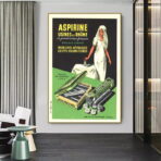 affiche pharmacie vintage