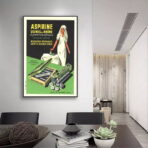 affiche pharmacie vintage