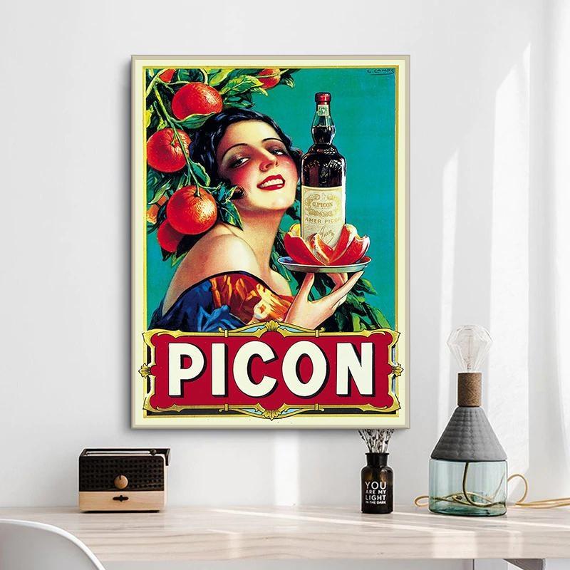 affiche picon ancienne