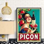 affiche picon ancienne