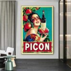 affiche picon ancienne