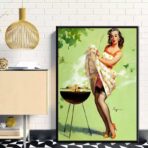 affiche pin up année 50