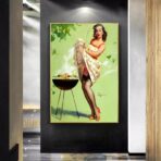 affiche pin up année 50