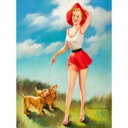 pin up poster year 60