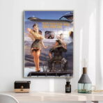 affiche pin up aviation