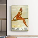 affiche pin up vintage