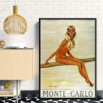 affiche pin up vintage