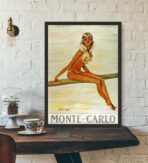 affiche pin up vintage