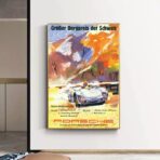 affiche porsche vintage