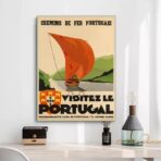 affiche portugal vintage