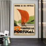 affiche portugal vintage