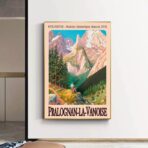 affiche pralognan la vanoise