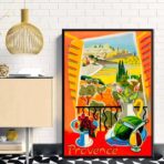 affiche provence vintage