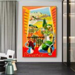 affiche provence vintage