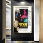 affiche psychose alfred hitchcock