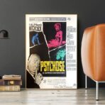 affiche psychose alfred hitchcock
