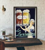 affiche publicitaire alcool vintage