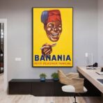 affiche publicitaire banania