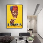 affiche publicitaire banania