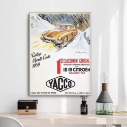 affiche publicitaire citroën