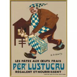 affiche publicitaire lustucru