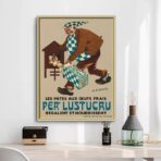 affiche publicitaire lustucru