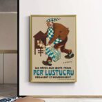 affiche publicitaire lustucru