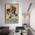 affiche publicitaire lustucru