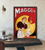 affiche publicitaire maggi