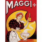 affiche publicitaire maggi