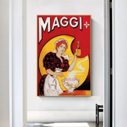 affiche publicitaire maggi