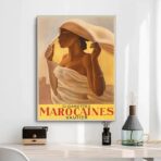 affiche publicitaire marocaine