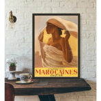 affiche publicitaire marocaine