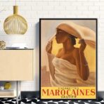 affiche publicitaire marocaine