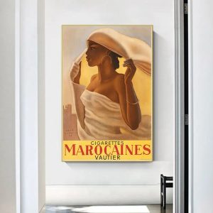 affiche publicitaire marocaine