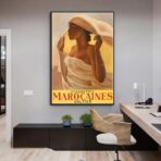 affiche publicitaire marocaine